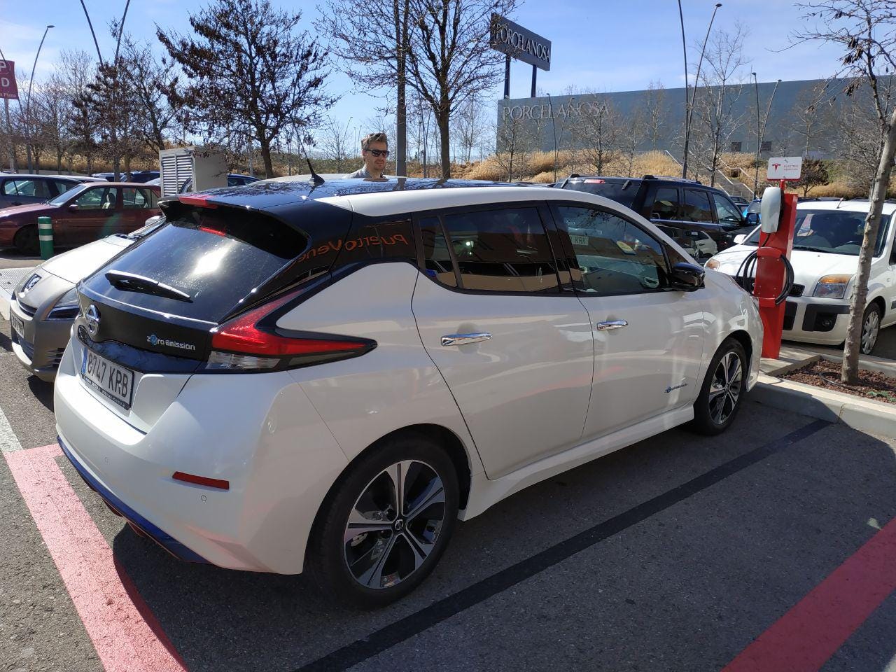 El Nissan Leaf N-Connecta prestado por Nissan ARVESA